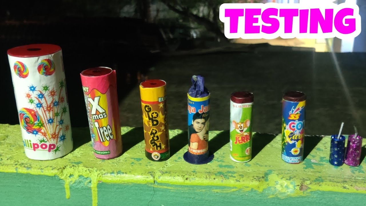 Night Fancy Crackers Testing