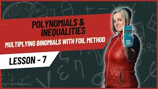 Multiplying Binomials with FOIL Method (Red 7)