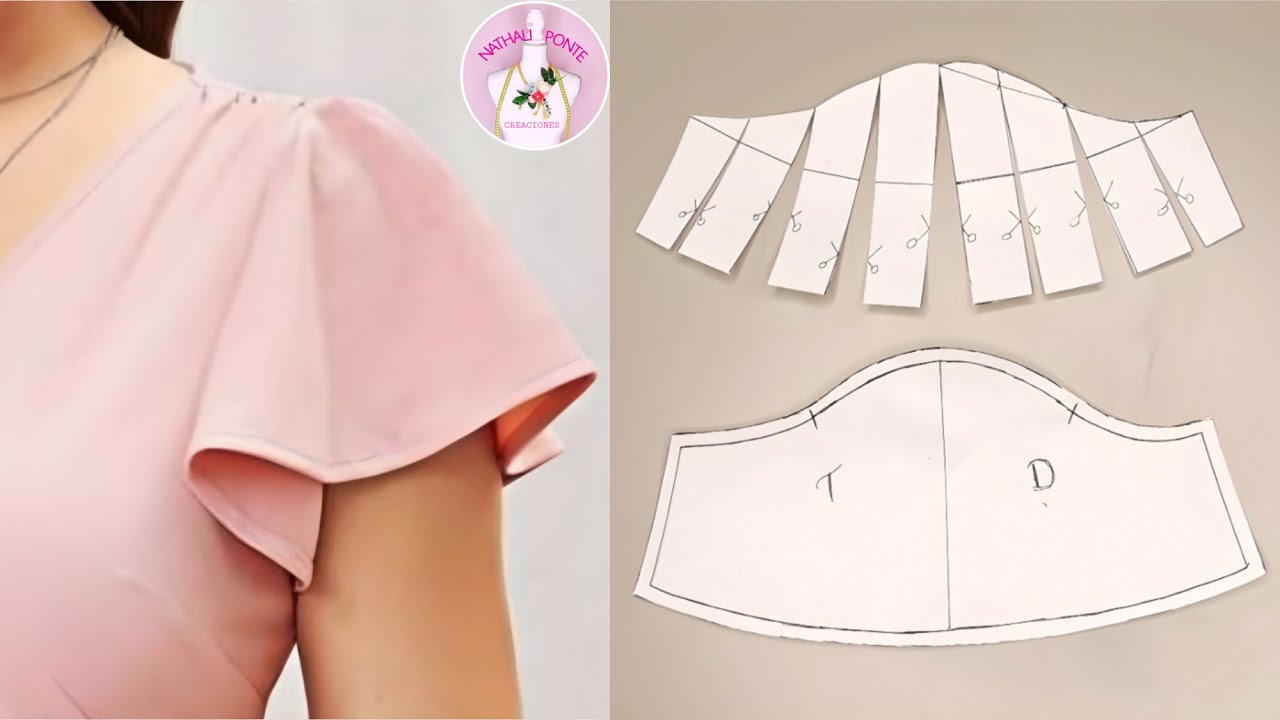 🌸#66 MANGA CAMPANA /PATRON PASO A PASO PARA TODAS TUS CREACIONES - Nathali Estilos