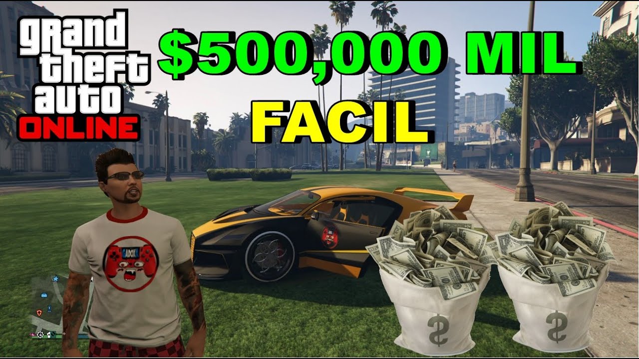 GTA V Online Como Ganhar Dinheiro Facil $540 Mil (SOLO) 