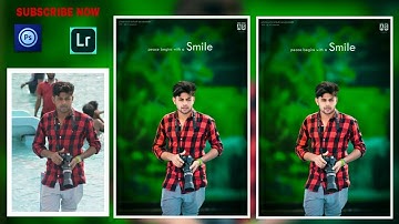 Photoshop Touch &Lightroom  | Natural Editing & Background Changing Photo Manipulation