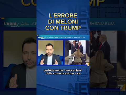 Video Lerrore di Meloni con Donald Trump: il linguaggio del corpo