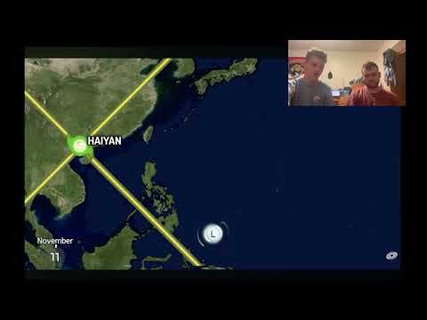 Reacting the 2013 Typhoon Season Animation