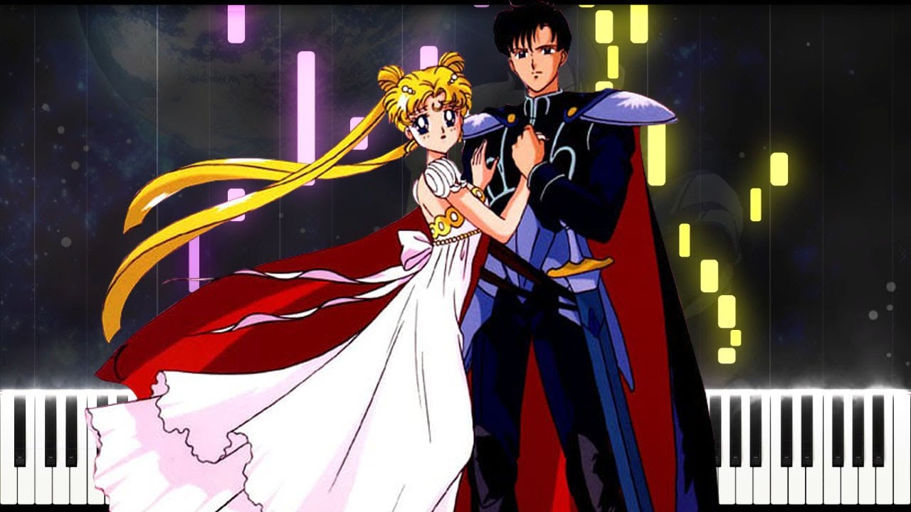 Tuxedo Mirage  タキシード・ミラージュ - Sailor Moon S ED Piano Solo Arrangement - Synthesia