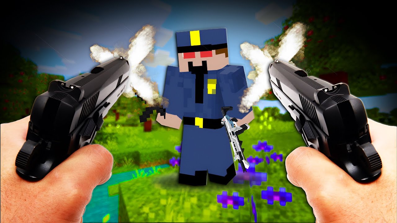Minecraft, but Cops vs Robbers...