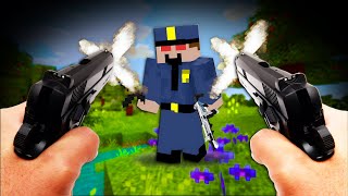 Minecraft, but Cops vs Robbers...