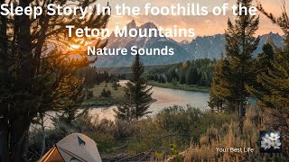 Sleep Story: Camping in the Foothills Tetons; Nature Sounds