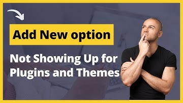 Fix WordPress: Add New Option Missing for Plugins and Themes - Easy Solution!