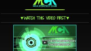 The Best MCA Training 2017/MCA Strategy Club
