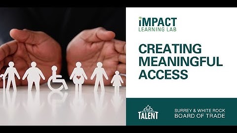 Digital Impact Learning Lab: Creating Meaningful Access