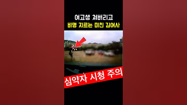 브레이크를 밟아야지 김여사야😡 #썰 #짤 #이슈 #인천