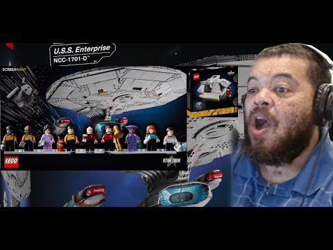 Felix Reacting to Star Trek Lego set