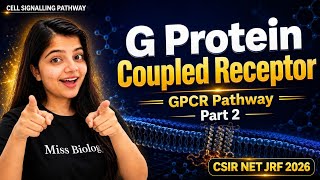 Learn GPCR in easy way - | CSIR NET Life Sciences 2026