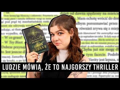 LUDZIE MÓWIĄ, ŻE "VERITY" COLLEEN HOOVER TO NAJGORSZY THRILLER