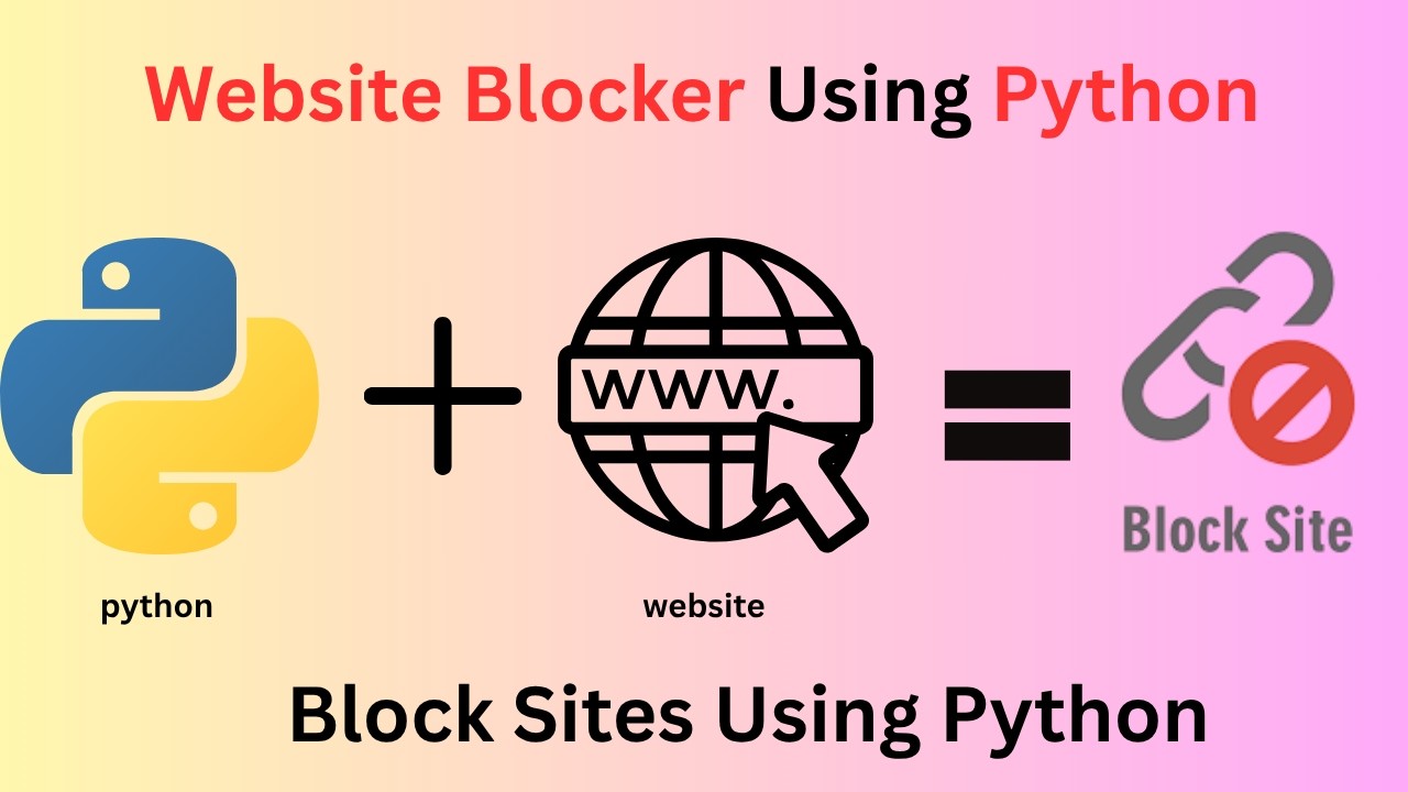 How to Build a Website Blocker With Python | Website Blocker Python ...