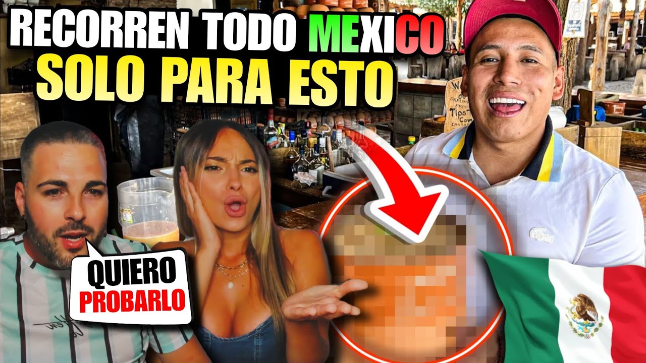 MI NOVIO ME PIDIÓ VIAJAR a MÉXICO para HACER ESTO 🇲🇽😱*NO EXISTE en ESPAÑA*
