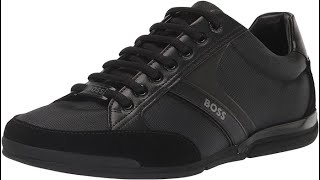 Career Overview BOSS Men's Saturn Profile Low Top Sneaker