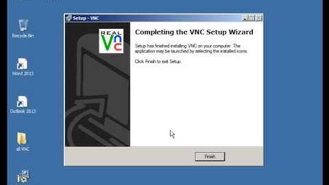 Remote Services (VNC)