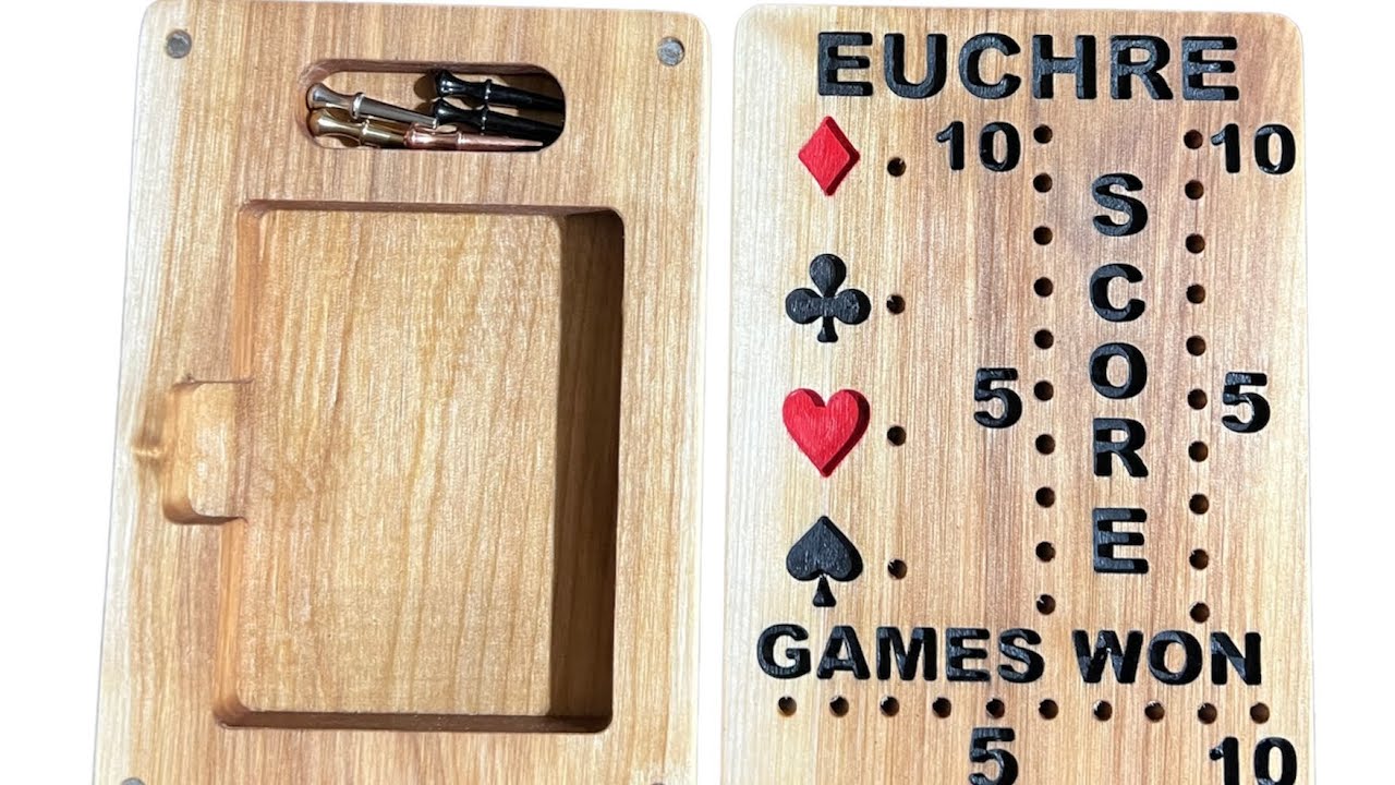Premium Wooden Euchre Boards: Elevate Your Game Night Experience! - YouTube