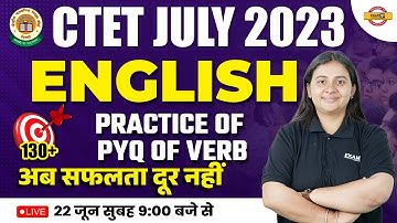 CTET 2023 ENGLISH CLASS | CTET JULY 2023 | CTET ENGLISH PYQs | ENGLISH BY NAMITA MAM