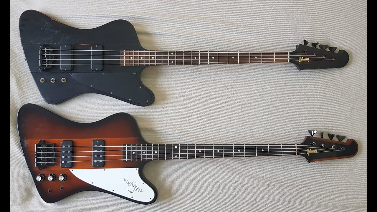 Gibson Thunderbird Bass 2013 model VS 2015 model - YouTube