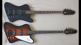 Gibson Thunderbird Bass 2013 model VS 2015 model