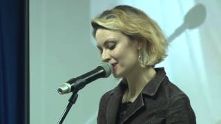 Анастасия Шпаковская читает отрывок из книги Анастасия Шпаковская читает отрывок из книги
