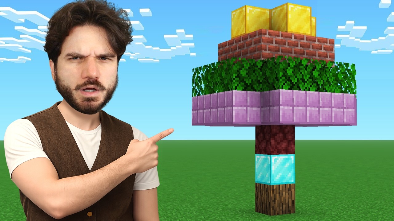 AS CAMADAS DO MINECRAFT SÃO ALEATÓRIAS!