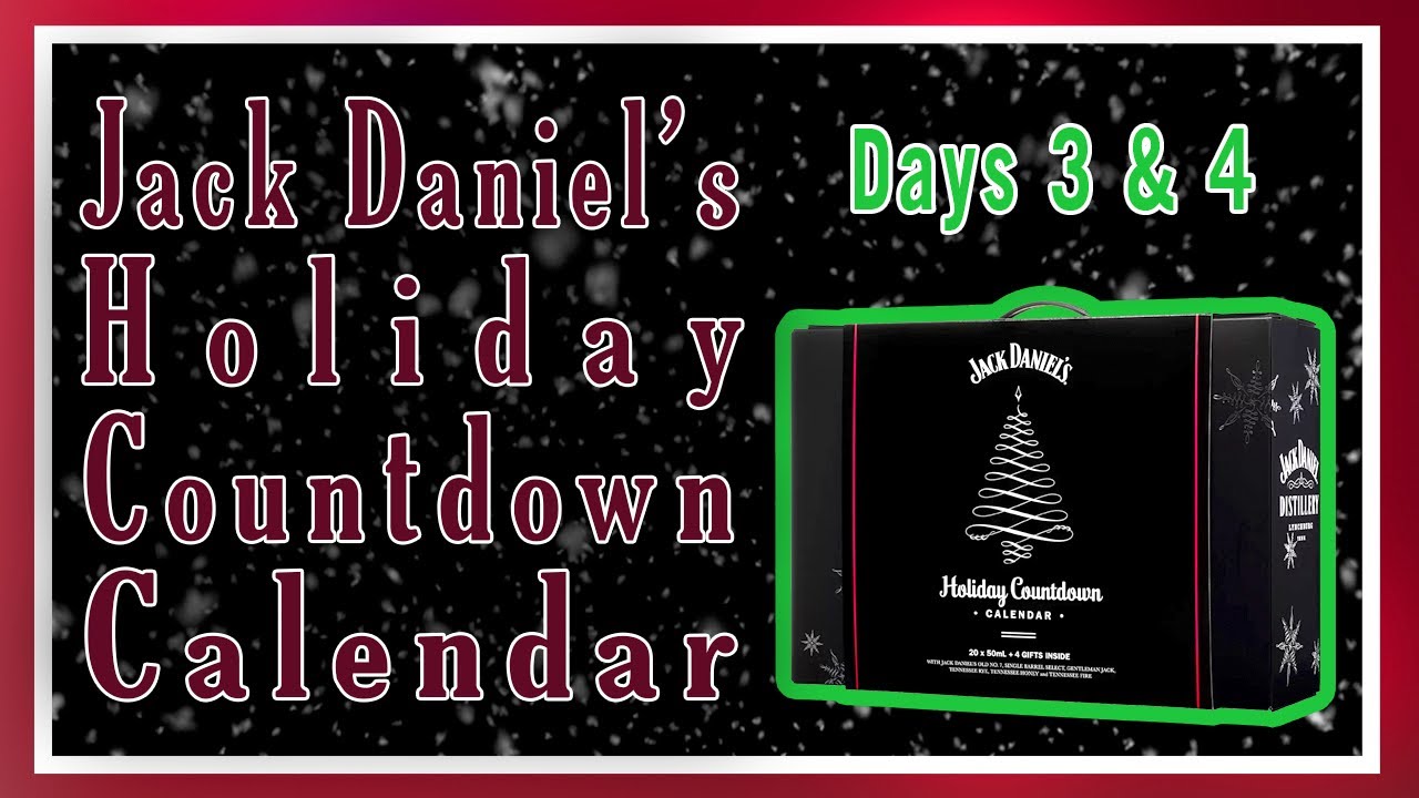 2022 Jack Daniel's Holiday Countdown Calendar - Days 3 & 4 - YouTube