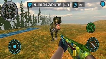 Real Dino Hunter Fps Shooter Android ios Gameplay - Dinosaur game - iGames0803 part 14