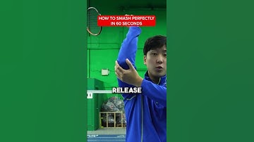 Perfect Badminton Smash in 60 Seconds #shorts