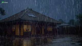 Mountain Rain & Thunderstorm Sleep Sounds | Rain and Thunder Sounds