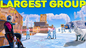 DEFENDING Against The LARGEST Group On The SERVER - Rust