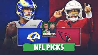 Los Angeles Rams vs Arizona Cardinals BEST BETS! NFL Picks & Predictions | The Favorites Podcast
