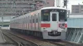 【山陽電鉄】5000系5010F祭り屋台ヘッドマーク付き＠千船（080501）
