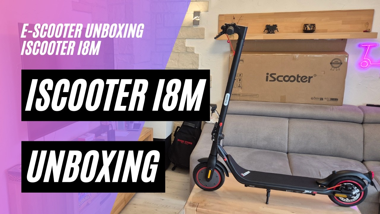 Watch Electric Commuter demonstrate the iScooter i8M Folding Commuter Electric Scooter on YouTube.