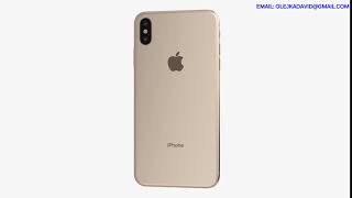 Apple iPhone Xs Max 3d model by Barbarosa3D