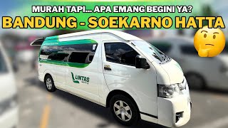 A CAR NEARLY MISSED THE PLANE!! SHUTTLE TRIP FROM BANDUNG TO SOEKARNO-HATTA AIRPORT