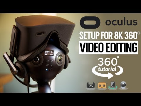 Setup Oculus Rift for 8K 360 Video Editing & Preview with Premiere CC and GoPro VR Player
