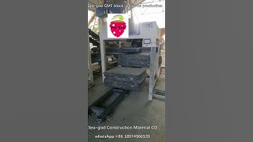 Big size GMT fibre block pallet on block automatic sending machine