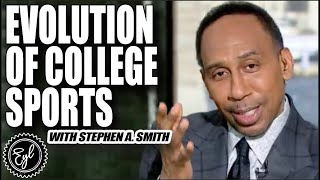 Stephen A. Smith on The Evolution of College Sports, NIL, and Coaching Headaches by Earn Your Leisure 810 views 5 days ago 8 minutes, 41 seconds
