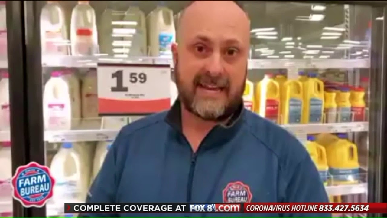 Coronavirus forces Ohio dairy farmers to dump milk while grocers limit ...