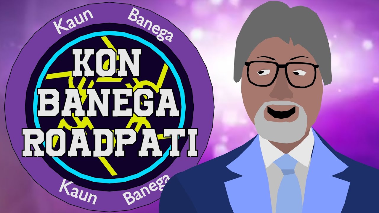 Kon Banega Roadpati Kon Banega Crorepati Comedy Cartoon Comedy Hindi Jags Animation Youtube