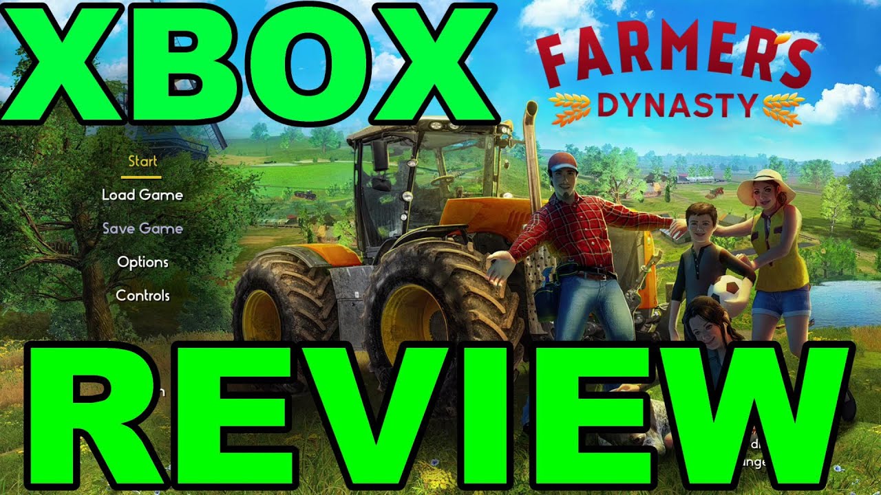 FARMERS DYNASTY REVIEW XBOX & BUG WORKAROUNDS & GAME TIPS - YouTube