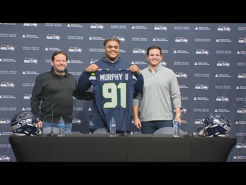 WATCH: Seahawks press conference with Byron Murphy II