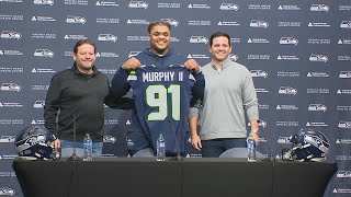 WATCH: Seahawks press conference with Byron Murphy II