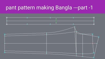 pant pattern making formula