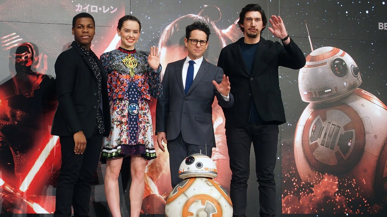Star Wars The Force Awakens Press Conference In Japan スター ウォーズ フォースの覚醒 来日記者会見 Youtube