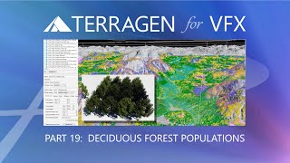 Terragen for VFX: Part 19 - Deciduous Forest Populations