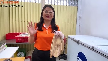 KHONIA nhập 90kg khô cá dứa 3 nắng gửi đi nước ngoài.